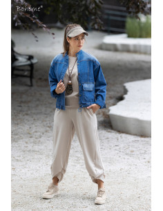 BOHÉME Bukser Krinkla Bein B13228