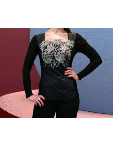 Oscalito Ull og Silke med lang erm 6671