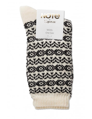 NOTE sokker med print 146286