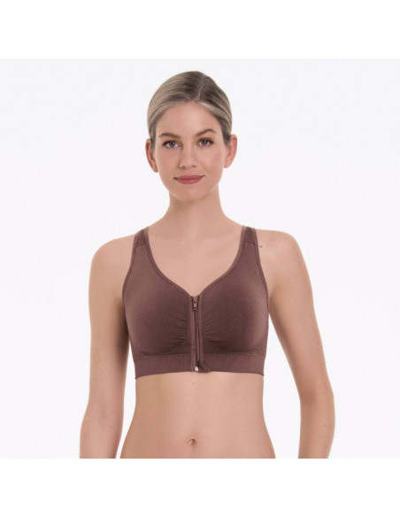 Anita CARE Lynn 5768X Bh Sømløs uten bøyle med lomme og glidelås i front