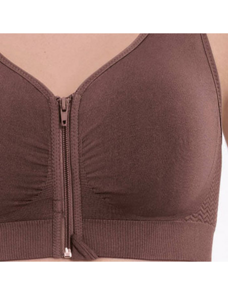 Anita CARE Lynn 5768X Bh Sømløs uten bøyle med lomme og glidelås i front