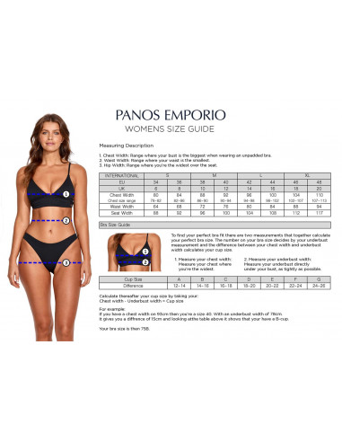 Panos Emporio Diva Rimini Badedrakt PEWS2243