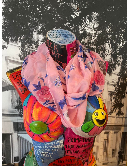 DIZ Tubeskjerf med print 5329