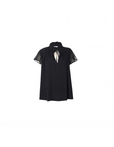 STUDIO DAGMAR Blouse Med Shiffon arm S233876