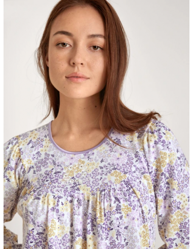 CALIDA Soft Cotton Nattkjole Lang arm 33000