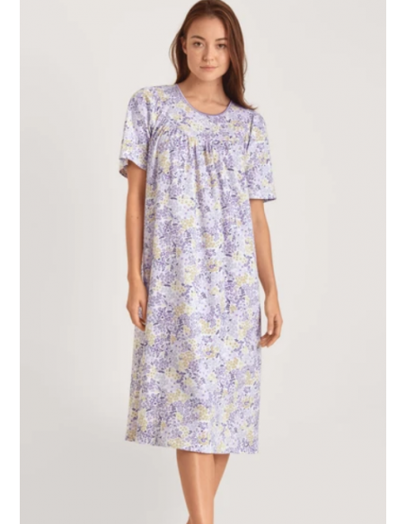 CALIDA Soft Cotton Nattkjole Kort arm 34000