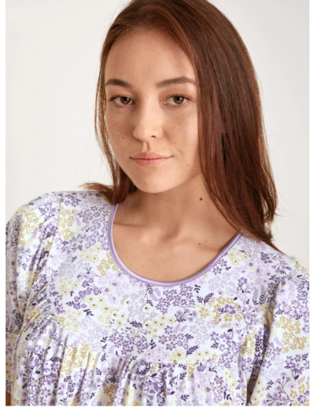 CALIDA Soft Cotton Nattkjole Kort arm 34000