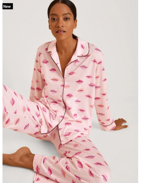 CALIDA Woman Shirt Long Med Kyss 15796