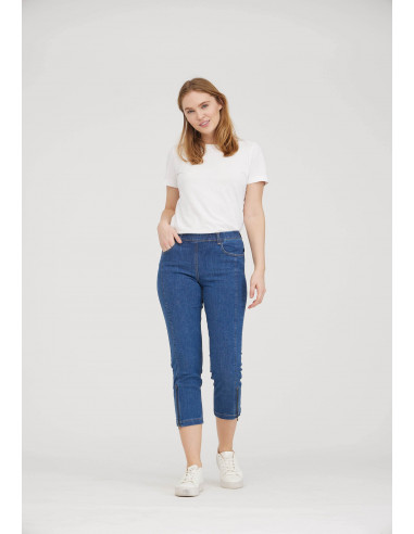 LAURIE PIPER Regular Crop Jeans 100812