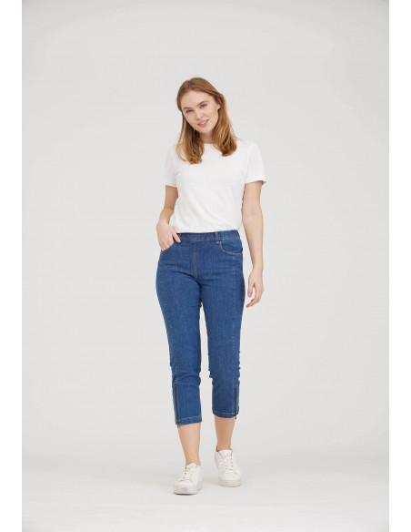 LAURIE PIPER Regular Crop Jeans 100812