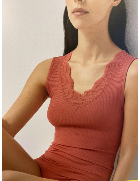 CALIDA Tank Top ULL og SILKE 12994