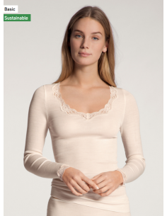 CALIDA Richesse Lace Shirt Long Sleeve 15990