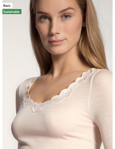 CALIDA Richesse Lace Shirt Long Sleeve 15990