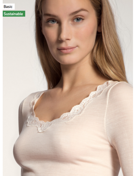 CALIDA Richesse Lace Shirt Long Sleeve 15990