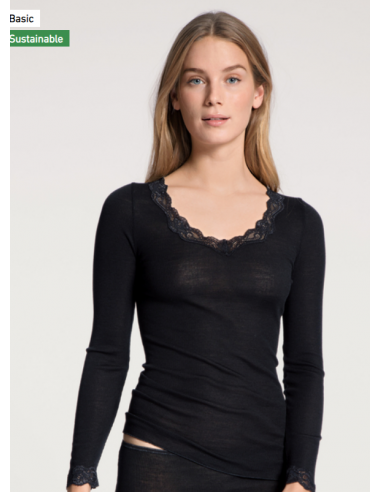CALIDA Richesse Lace Shirt Long Sleeve 15990