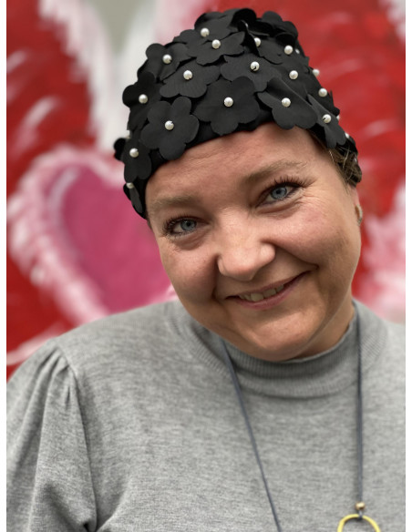 BIBBA BADEHETTE Med Blomster 66