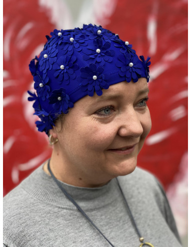 BIBBA BADEHETTE Med Blomster 66