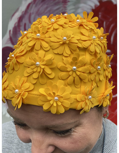 BIBBA BADEHETTE Med Blomster 66