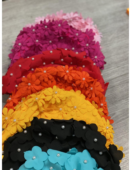 BIBBA BADEHETTE Med Blomster 66