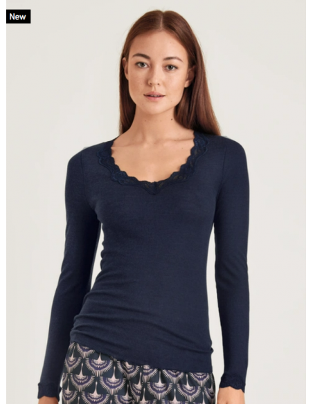 CALIDA Richesse Lace Shirt Long Sleeve 15990