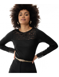 MEY T-SHIRT Long Sleeve Ull/Silke 66015 2