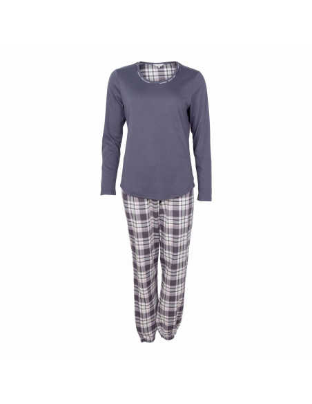 LADY AVENUE Bomull Flanell Pyjamas 83-1286