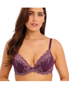 WACOAL Embrace Lace Plunge Underwire Bra WA853291555 2