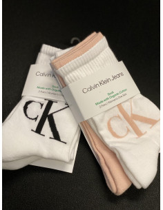 CALVIN KLEIN 2PK Logo Sock 701226663