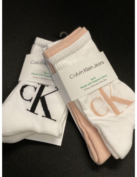 CALVIN KLEIN 2PK Logo Sock 701226663