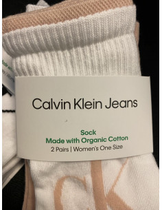 CALVIN KLEIN 2PK Logo Sock 701226663 2