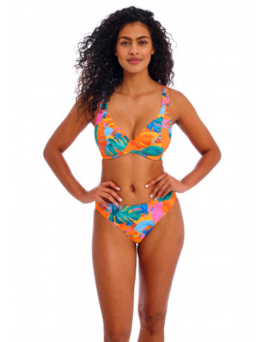 FREYA  ALOHA Coast Zest Uw High Apex Bikini Top...