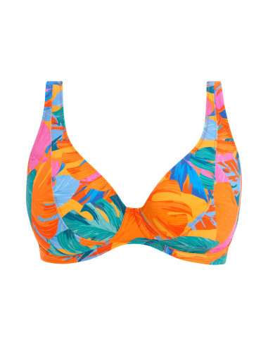 FREYA  ALOHA Coast Zest Uw High Apex Bikini Top...
