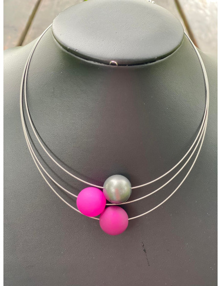 MARIE Smykker Anna kjede 3 perler