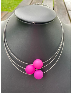 MARIE Smykker Anna kjede 3 perler 2