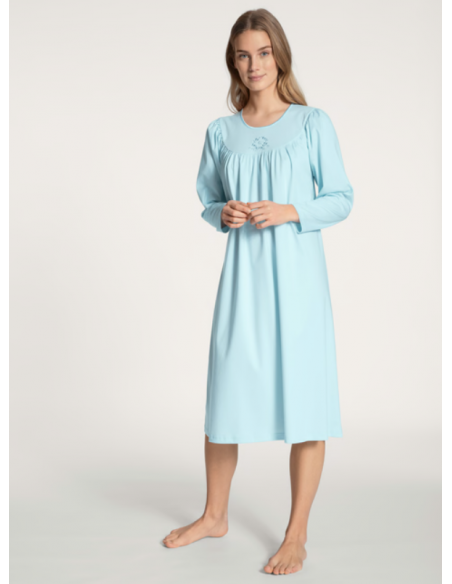 CALIDA Soft Cotton Nattkjole Lang arm 33000